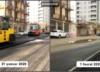 Xırdalanda təmiri üçün 6,9 milyon manat ayrılan avtomobil yolu çöküb