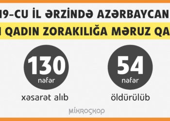 Azərbaycanda 1 il ərzində 184 qadın məişət zorakılığına məruz qalıb