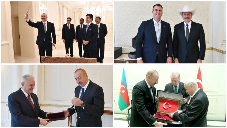 İlham Əliyevə müharibədən sonra kimlər nə hədiyyə edib?