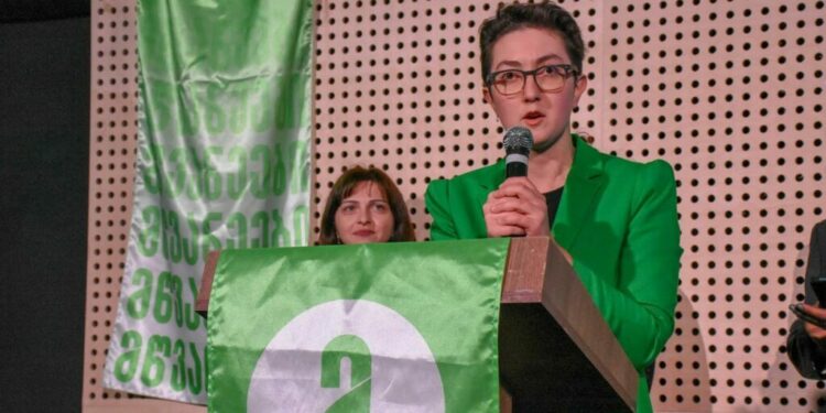 Gürcüstanda feminist Gürcü Yaşılları Partiyası yaradılıb